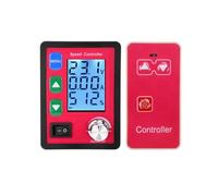 DC6-55V 20A PWM Wireless Remote Control Intelligent DC Brush Motor Speed Controller Support Voltage Three digit LCD display Key