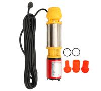 DC60V 550W Pompe de puits profond solaire 6m³/h Course 22m Acier inoxydable Pompe à eau sans balais pour ferme familiale rurale Véhicule de camping