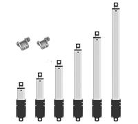 DC6V 12V 24V Small Linear Actuator 150MM/S 200MM Force 33Lbs electronic starter IINKUEYK(6V 75mm Stroke,Load 70N)