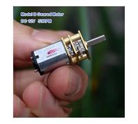 DC6V 12V N20 Geared electronic starter Precision All-steel Gear Box Quiet High Torque 50-74RPM Slow Speed For Smart Car Shaft Length 10mm ICXLPMC(Model B Gear Motor)