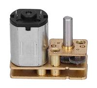 DC6V Gear Motor 500RPM | 0.5W High Torsion Low Noise Motor for Robots/Home Appliances/Massage Machines | All - Metal Gear Motor with 6V Rated Voltage