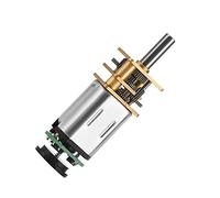 DC6V Moteur à Engrenages avec Encodeur Magnétique Motoréducteur à Courant Continu Boite de Vitesse Moto-reducteur 2W GBMQ-GM12BY20 (6V 70RPM)