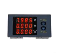 DC730 Voltmètre Numérique LED 100V 10A Mesure pour puissance(Red + Green + Blue)
