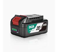 DCA Batterie lithium-ion 20 V MAX, batterie 5,0 Ah haute capacité, outil compact de 20 V, 1,4 lbs (FFBL2050)