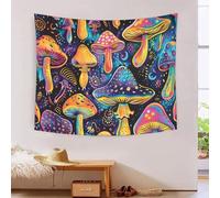 DCABEIOOE Les champignons Tenture Murale Affiche Pour Chambre À Coucher, Salon 150cmx200cm