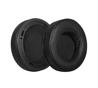 Dcaknri 1 Paire D'oreillettes en Cuir De Remplacement pour Casque K812 K812 K872 Écouteurs Respirants Coussinets d'oreille Souples Oreillettes De Remplacement Noires