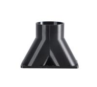 Dcaknri 2 in 1 Air Outlet Heat Dissipation Gathering Vent for 4cm/6cm Fan for Airflows Direction Fan Attachment Accessory Duct Adapter