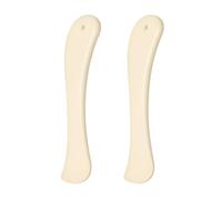 Dcaknri 2Pieces Bone Folder Paper Fabric Creaser Sewing Creasing Tool for Fabric and Leather Card Making Craft Project Ergonomic Tool