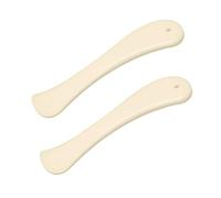 Dcaknri 2Pieces Bone Folder Paper Fabric Creaser Sewing Creasing Tool for Fabric and Leather Card Making Craft Project Ergonomic Tool