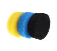 Dcaknri 3-Pack Aquarium Filter Sponge Replacement Media for Biochemical Sponge Filters for Fresh and Salt Water Fish for Tank Ornament Decorator Spinner