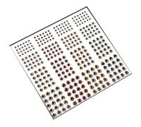 Dcaknri 336 Pièces 4D Simulé Oeil De Poisson Appâts De Pêche Mouche Attachant des Matériaux Facile À Utiliser Oeil Artificiel Mouche Attachant La Pêche Artificielle