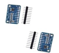 Dcaknri 4 Channel 16 Bit Adapter Module Programmable Amplifier ADS1115 16 Bit I2C Board Replacement Microcontroller Development Board