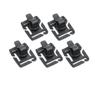 Dcaknri 5 Pièces/Ensemble Clip De Tube Boisson Engrenage Fixe Tuyau d'eau Colliers Serrage Sacs À Boucle Randonnées en Plein Air Hydratation Vessie Partie Tactique Water Pipe Hose Clamps