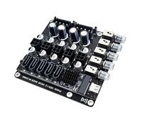 Dcaknri Adaptateur d'alimentation Multiple 2X 4 Broches À 4 Broches 5 V 12 V Module De Commutation Gestion Carte Adaptateur pour Disques Durs Accessoires pour Ordinateur Bureau