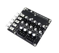 Dcaknri Adaptateur d'alimentation Multiple 2X 4 Broches À 4 Broches 5 V 12 V Module De Commutation Gestion Carte Adaptateur pour Disques Durs Accessoires pour Ordinateur Bureau