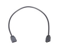 Dcaknri ARGB 3Pin Female to Female Extension Cable for PC Motherboard and Fan Lighting Sync 30/60CM Desktop Fan Extension