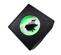 Dcaknri Artistic Ferrofluid Display Light Responds to Sound Cadences Auto Shade Excellent Computer Accent Deck Sound Started Lamp