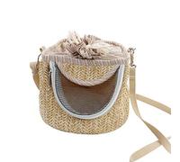 Dcaknri Bird Carriers Hamster Travel Bag Front Mesh Window Good Ventilation for Squirrels Hedgehogs Sugar Gliders Breathable Pet Sleeping Pouch