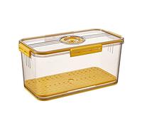 Dcaknri Boîte De Stockage Des Aliments Conteneur Avec Couvercle Plateau Vidange Organisateur Réfrigérateur Plateau Vidange Synchronisation Économiseur Produits Réfrigérateur