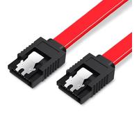 Dcaknri Câble Court De Données À 7 Broches Verrouillage Coudé De 50cm Pour SSD Conception Peu Encombrante Connecteurs Coudés À Broche De Haute Vitesse 6Gbps