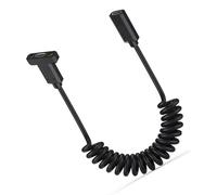 Dcaknri Câble Enroulé USB5 Type C À Sur Panneau 240W Rapide De Données 80Gbps Affichage 16K Prise En De La Puce De Marqueur USB E