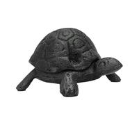 Dcaknri Cache-clés en Fonte Tortues Statues De Jardin Décoration Supports Sûrs pour Patios Extérieurs Solution pour Cacher Une Clé Supports De Rechange