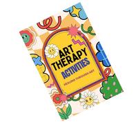 Dcaknri Cahier d'exercices thérapeutiques pour la santé mentale à double spirale, journal de pensée, planificateur de bien-être, livre d'activités de bien-être émotionnel, aide au travail social