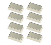 Dcaknri Capuchons De Touches en PBT 8 Touches Hauteur D 2Us sans Gravure Couvre-clés Vierges Bouton Touche Caractère Unique pour Claviers Mécaniques Mechanical Keyboards Keycap