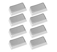Dcaknri Capuchons De Touches en PBT 8 Touches Hauteur D 2Us sans Gravure Couvre-clés Vierges Bouton Touche Caractère Unique pour Claviers Mécaniques Mechanical Keyboards Keycap