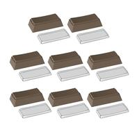 Dcaknri Capuchons De Touches en PBT 8 Touches Hauteur D 2Us sans Gravure Couvre-clés Vierges Bouton Touche Caractère Unique pour Claviers Mécaniques Mechanical Keyboards Keycap