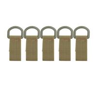 Dcaknri Ceinture en Sangle Multifonctionnelle Anneaux en D Mousqueton Crochet Porte-clés Suspendus Sacs À Clip De Boucle Sangle À Dégagement Rapide Clip De Boucle