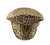 Dcaknri Chapeau de capitaine pour enterrement de vie de jeune fille, cocktail, scène, pour hommes et femmes, imprimé léopards pour hommes et femmes, chapeaux pour enterrement de vie de jeune fille