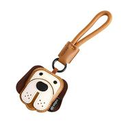 Dcaknri Charme De En Cuir Chien Amusant Porte-clés Mode Créative Ajoute Du Confort Et Des Styles À N'importe Quel À Main Ou Porte-clés Décoration