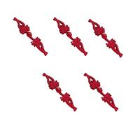 Dcaknri Chinese Cheongsam Buckle Frog Button Fasteners Closures Traditional Handicrafts Decorations Satins Chinese Bowknot Buttons Handmade Buttons