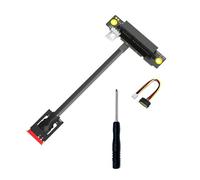 Dcaknri Clé PCIe 1X 4 8X 16X Rallonge De Câble Adaptateur pour Interfaces De Carte Graphique Clé AE Prolongateur