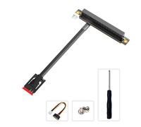 Dcaknri Clé PCIe 1X 4 8X 16X Rallonge De Câble Adaptateur pour Interfaces De Carte Graphique Clé AE Prolongateur