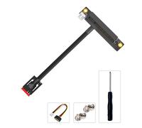 Dcaknri Clé PCIe 1X 4 8X 16X Rallonge De Câble Adaptateur pour Interfaces De Carte Graphique Clé AE Prolongateur