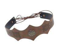 Dcaknri Coiffe de couronne romaine de qualité supérieure pour costumes et jeux de rôle