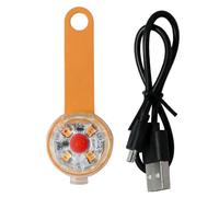 Dcaknri Collier Lumineux LED pour Animaux De Compagnie Rechargeable par USB La Marche Clipon Chien Camping Étanche Sécurité en Plein Air LED