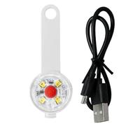 Dcaknri Collier Lumineux LED pour Animaux De Compagnie Rechargeable par USB La Marche Clipon Chien Camping Étanche Sécurité en Plein Air LED