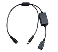 Dcaknri Connecteurs USB universels de 5,5 x 2,1 mm à 5,5 x 2,1 mm - Barils de charge - Adaptateurs d'alimentation pour petit ou USB femelle