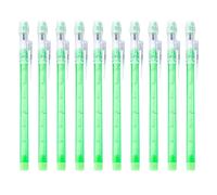 Dcaknri Crayons empilables pop-up avec gomme sur le dessus, multicolore, translucide, multi-points, ne s'aiguisent pas