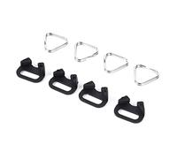 Dcaknri Crochet De Ceinture pour Appareil Photo Sangle D'épaule Triangulaire Boucle Fendue De Remplacement pour Appareil Photo Numérique Accessoires De Boucle Triangulaire 4 Pièces/Ensemble