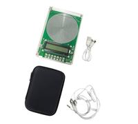 Dcaknri Crystal Oscillator Schumanns Sign Casque avec contrôle de fréquence programmable et solution de stockage compacte Écouteurs antibruit