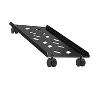 Dcaknri De D'ordinateur Réglable PC pour CPU sous Le Bureau Rehausseurs De avec 4 Roues pour Les Joueurs Positionnement Ergonomique du PC