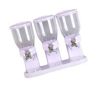 Dcaknri Distributeur de nourriture robuste avec couvercles scellés pour le stockage de produits secs