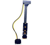 Dcaknri Durability NVME to U.2 Cable Adapter Support PCIE4.0 Low Impedance and Gold Plated Connectors PCIe Adapter