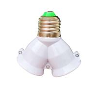Dcaknri E27 À E27 Étendu LED Ampoule Douille Répartiteur Adaptateur De Lampe pour La Maison Salle À Manger Photo Studio Ampoule Douille Répartiteur