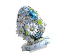 Dcaknri Easters Rabbits Decors Acrylic Eggs Rabbits Figurines Bunnies Statue Table Centerpiece Office Home Decor Easters Eggs Rabbit Statue