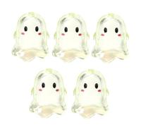 Dcaknri Ensemble De Bijoux Multifonctionnel en Acrylique Transparent en Forme 5 Pièces Perles Adaptées À La Décoration La Maison Embellissements Sacs À Main Fournitures Boucles